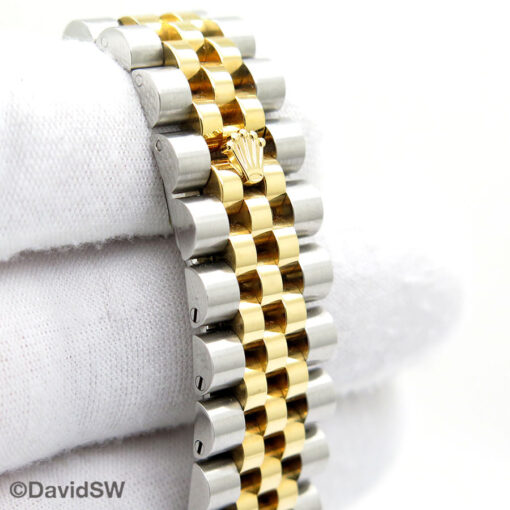 Rolex 116233 Datejust 18K/SS with Steel Roman Dial on Jubilee - Image 7