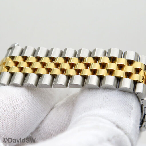Rolex 116233 Datejust 18K/SS with Steel Roman Dial on Jubilee - Image 6