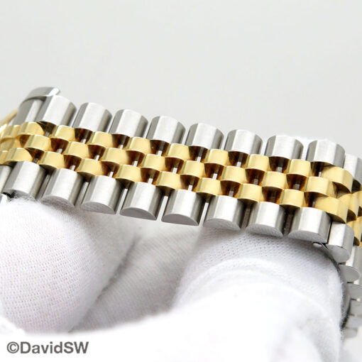 Rolex 116233 Datejust 18K/SS with Steel Roman Dial on Jubilee - Image 8