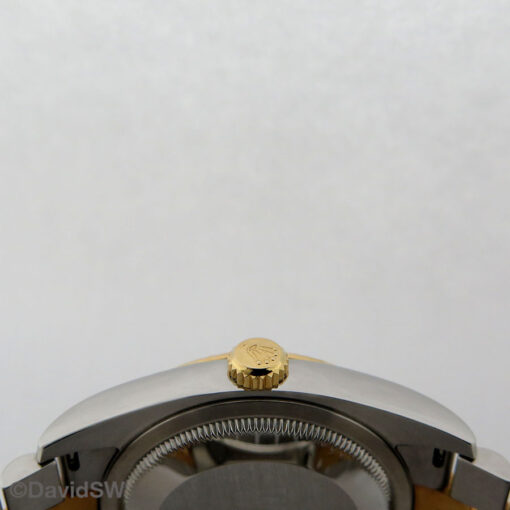 Rolex 116233 Datejust 18K/SS with Steel Roman Dial on Jubilee - Image 4
