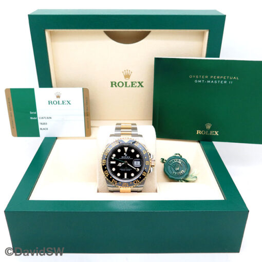 Rolex 116713LN GMT Master II 18K/SS - Image 2