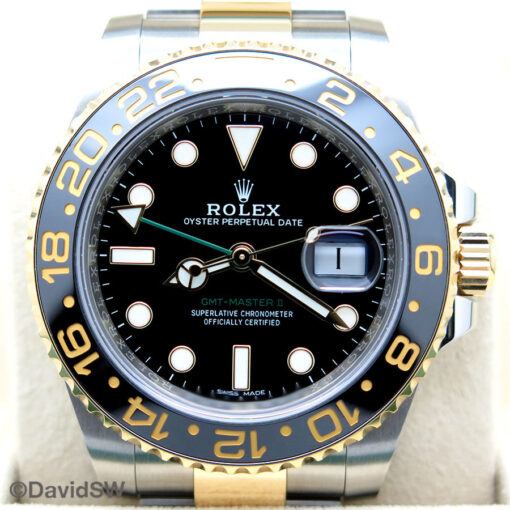 Rolex 116713LN GMT Master II 18K/SS - Image 3