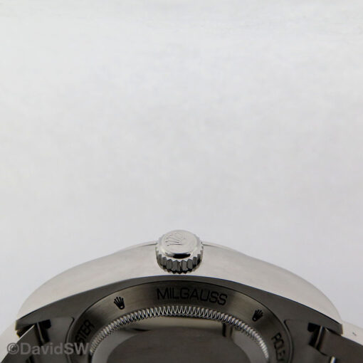 Rolex 116400GV Milgauss with Blue Dial - Image 4