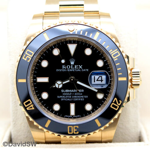 Rolex 116618LN Submariner 18K Yellow Gold - Image 3