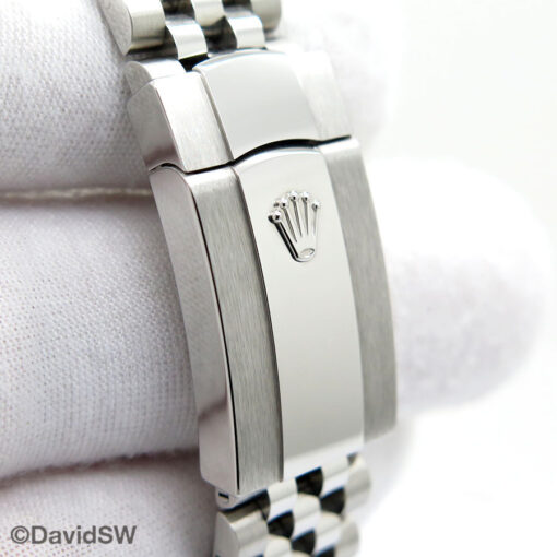 Rolex 126300 Datejust 41 with White Stick Dial on Jubilee - Image 7