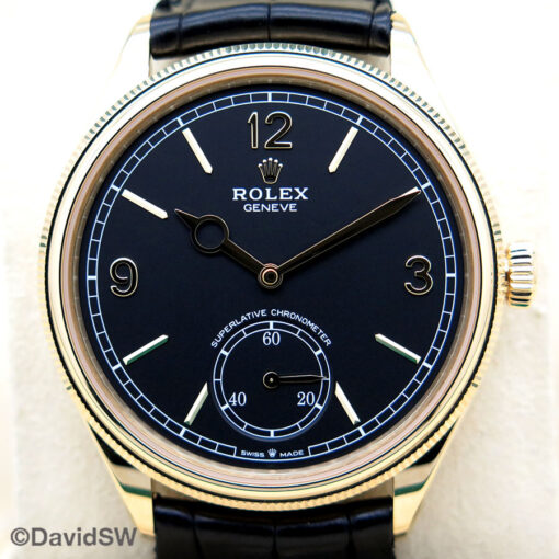 Rolex 52508 Perpetual 1908 with Black Dial 39mm (New Model) - Image 3