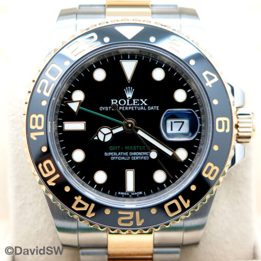 Rolex 116713LN GMT Master II 18K/SS - Image 3