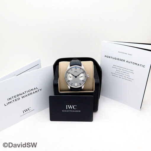 IWC IW5007 Portugieser Automatic 7 Days with Silver Dial - Image 2