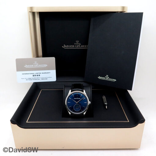 Jaeger LeCoultre Q1368480 Master Ultra Thin Moon with Blue Dial - Image 2