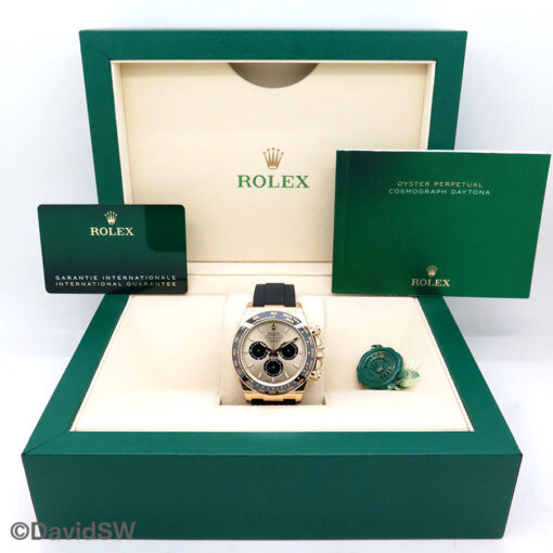 Rolex 126518LN Cosmograph Daytona 18K Yellow Gold with Gold Dial on Oysterflex (New Model) - Image 2