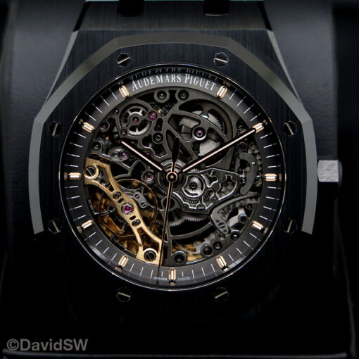Audemars Piguet 15416CE Royal Oak Double Balance Wheel Openworked Black Ceramic - Image 3
