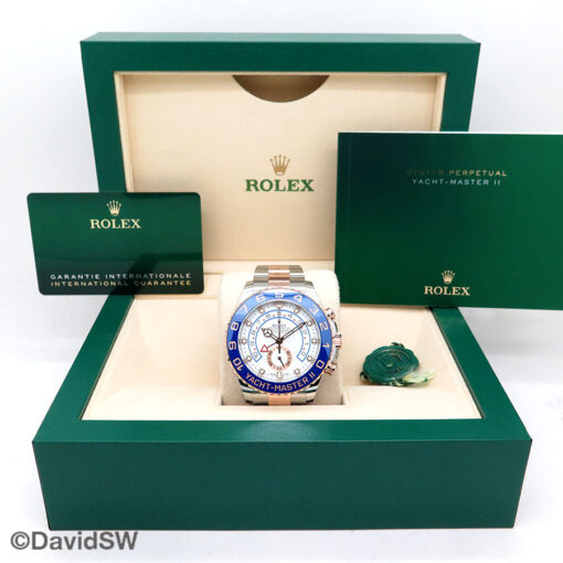 Rolex 116681 Yachtmaster II 18K/SS - Image 2