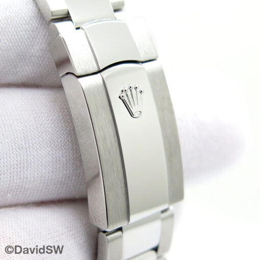 Rolex 126334 Datejust 41 with Blue Fluted Motif Stick Dial on Oyster - Image 7