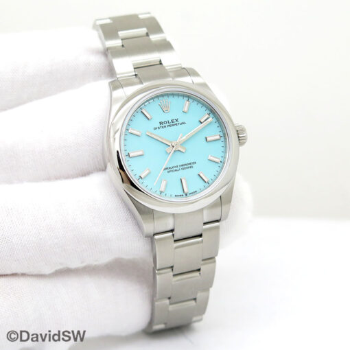 Rolex 277200 Oyster Perpetual 31 with Turquoise Dial