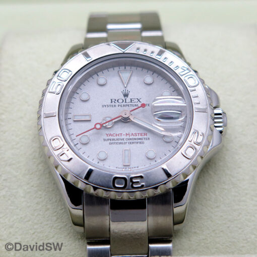 Rolex 169622 Yachtmaster 29mm with Platinum Dial - Image 3