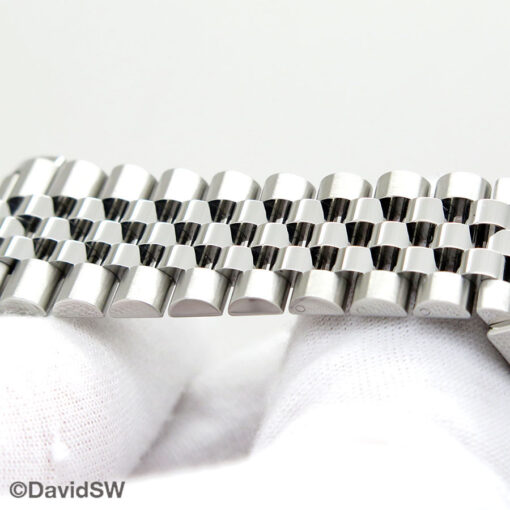 Rolex 126234 Datejust with Black Stick Dial on Jubilee - Image 8