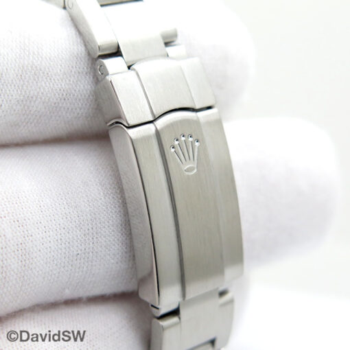 Rolex 177200 Oyster Perpetual with Grape Roman Dial on Oyster - Image 7