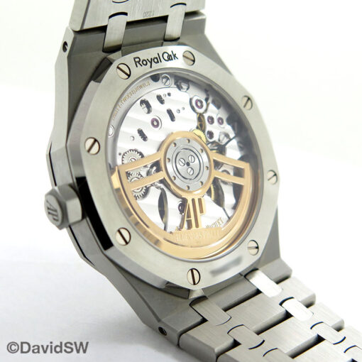 Audemars Piguet 15500ST Royal Oak with Ruthenium Dial - Image 4