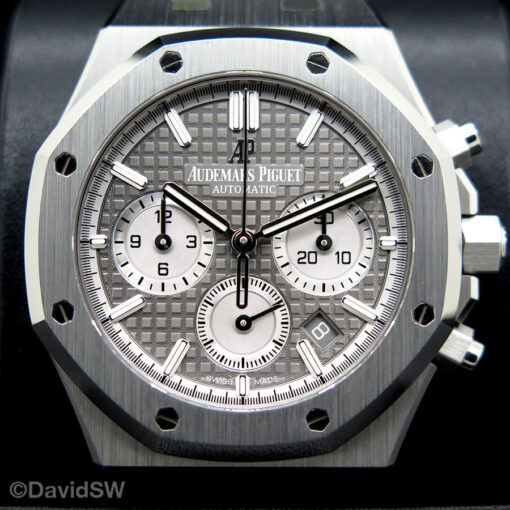 Audemars Piguet 26315ST Royal Oak Chronograph with Ruthenium Dial - Image 3