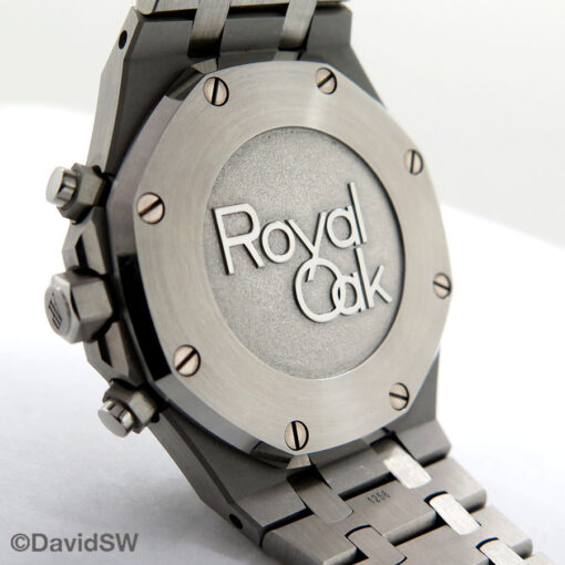 Audemars Piguet 26315ST Royal Oak Chronograph with Ruthenium Dial - Image 4