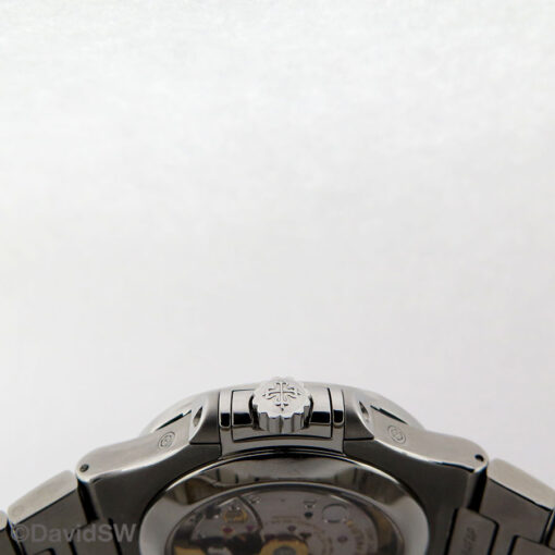 Patek Philippe 5726/1A Nautilus Annual Calendar Moonphase with Black Dial - Image 5