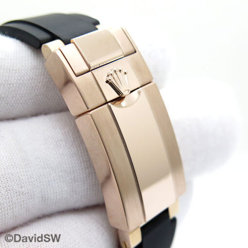 Rolex 116515LN Cosmograph Daytona 18K Rose Gold with Ivory Dial on Oysterflex - Image 7