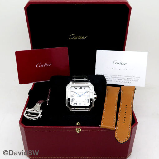 Alternative view of Cartier WSSA0018 Santos de Cartier Automatic Large