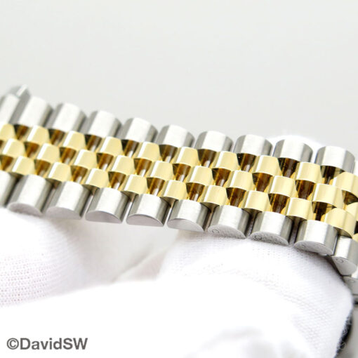 Rolex 126333 Datejust 41 18K/SS with Slate Roman Dial on Jubilee - Image 6