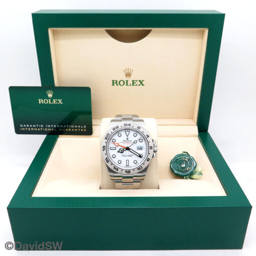 Rolex 216570 Explorer II with White Dial - Image 2
