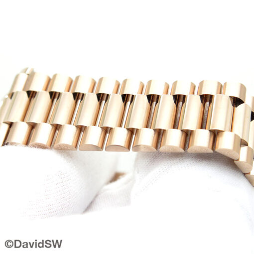 Rolex 228235 Day Date 40 18K Rose Gold with Olive Green Dial - Image 6