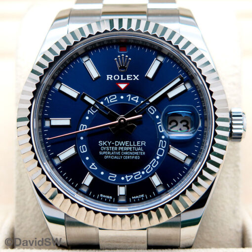 Rolex 326934 Skydweller with Blue Dial on Oyster - Image 3