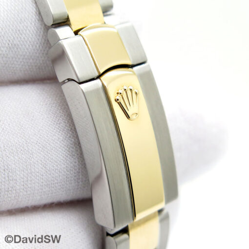 Rolex 278273 Datejust 18K/SS with Black Mother of Pearl Diamond Dial on Oyster - Image 7