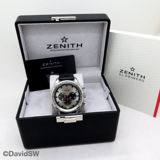 Alternative view of Zenith El Primero Chronomaster 45mm with Silver Dial