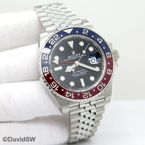 Rolex 126710BLRO GMT Master II on Jubilee