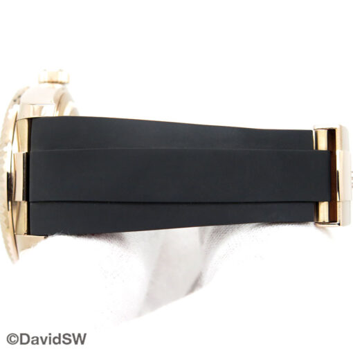 Rolex 326235 Skydweller 18K Rose Gold with Slate Dial on Oysterflex - Image 8