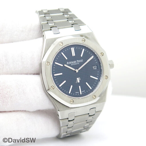 Audemars Piguet 15202ST Royal Oak "Jumbo" Ultra Thin with Blue Dial