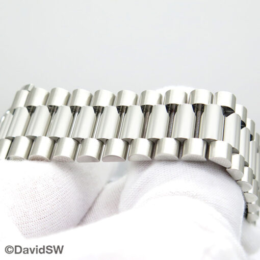 Rolex 228236 Day Date 40 Platinum with Ice Blue Dial - Image 6