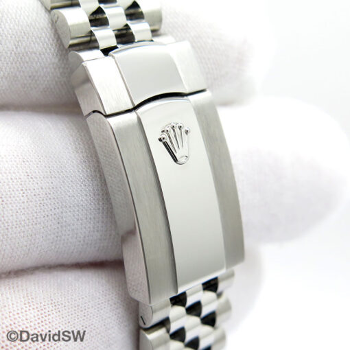 Rolex 126300 Datejust 41 with Black Stick Dial on Jubilee - Image 7