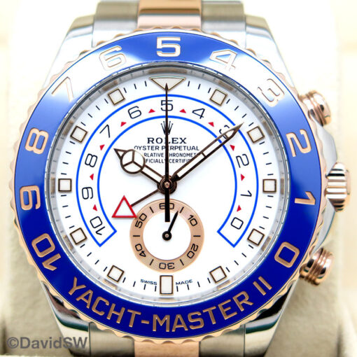 Rolex 116681 Yachtmaster II 18K/SS - Image 3