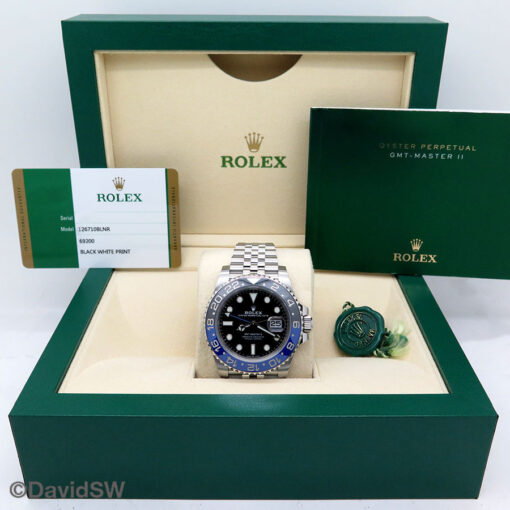 Rolex 126710BLNR GMT Master II on Jubilee - Image 2