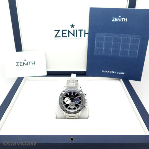 Alternative view of Zenith Chronomaster Sport with Black Dial