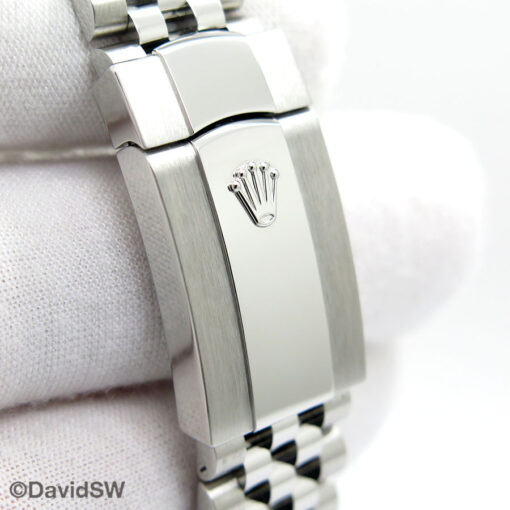 Rolex 126334 Datejust 41 with White Stick Dial on Jubilee - Image 7