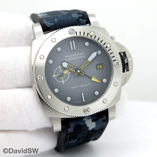 Panerai PAM 1323 Submersible GMT Navy SEALs - DavidSW