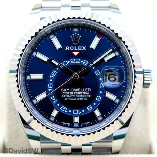 Rolex 326934 Skydweller with Blue Dial on Jubilee - Image 3