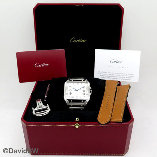 Alternative view of Cartier WSSA0018 Santos de Cartier Automatic Large