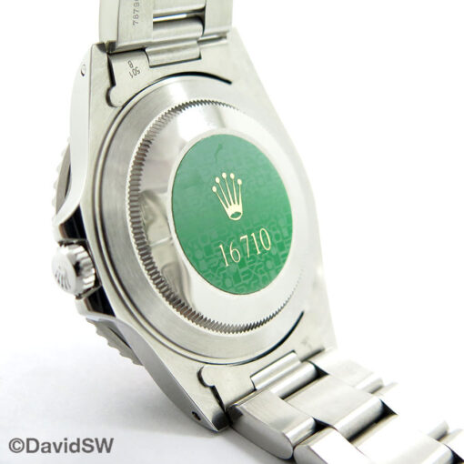 Rolex 16710 GMT Master II with Red/Black Bezel - Image 4