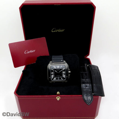 Cartier WSSA0039 Santos de Cartier Large ADLC Steel - Image 2