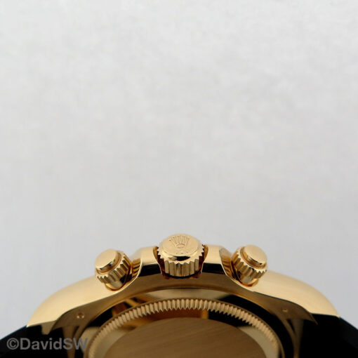 Rolex 126518LN Cosmograph Daytona 18K Yellow Gold with Black Dial on Oysterflex (New Model) - Image 4