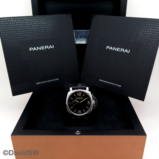 Panerai PAM 676 Luminor Due 42mm 3 Days with Black Dial - Image 2