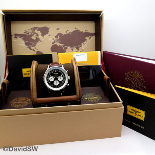 Breitling AB0139 Navitimer B01 46mm DC-3 World Tour Anniversary Chronograph Limited Edition - Image 2